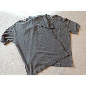 2 Peter Millar Pocket T Shirt Modal Casual Men's Small Bundle Gray Preppy Golf